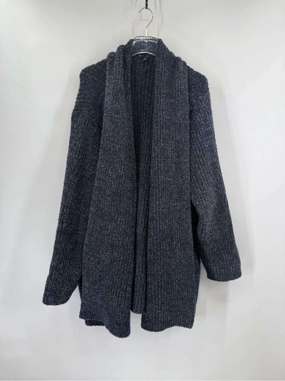 Barefoot Dreams Cozy Cardigan Open Front Heather blue size 3x